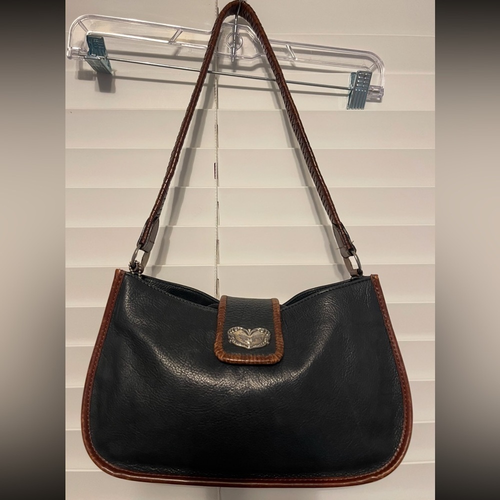 Fossil 75082 vintage black & Brawn leather